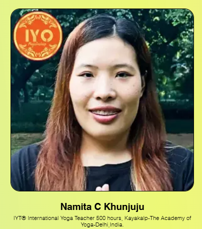 IYO certified student from Kayakalp yoga academy
