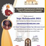 Swami Vivekanand Lifetime Achievement Award
